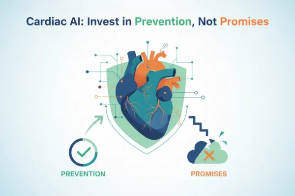 Cardiac AI: Invest in Prevention, Not Promises